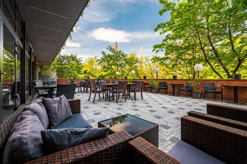 Terrace, Expo Hotel Prague, Prague