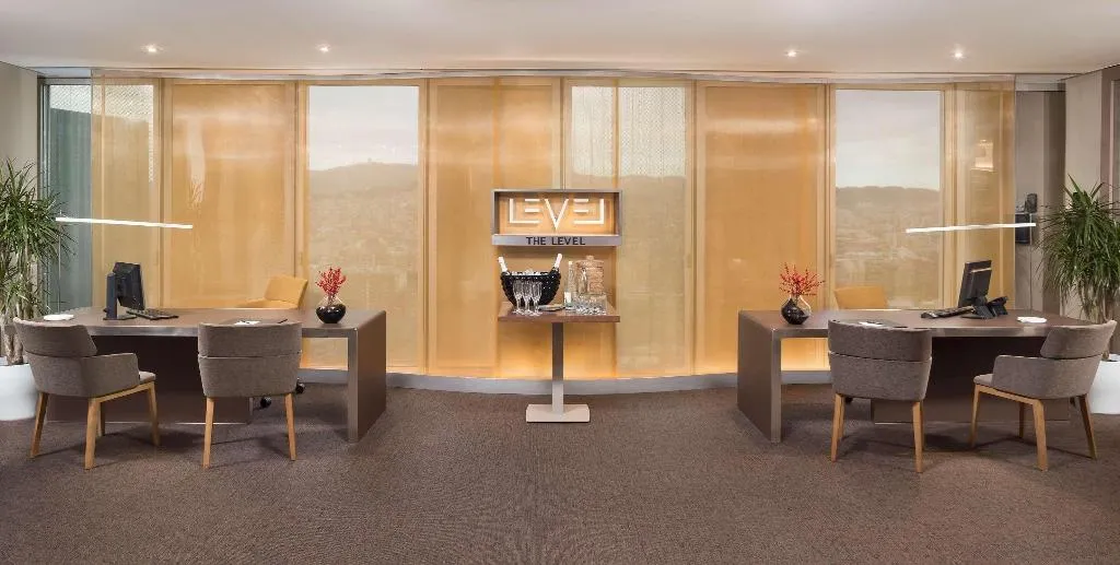 Lobby, The Level at Melia Barcelona Sky, Barcelona