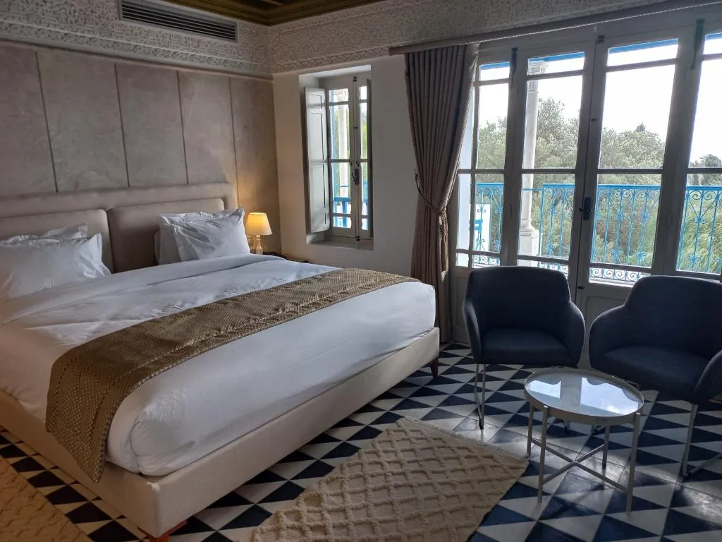 DOUBLE DELUXE OCEAN VIEW Room, La Menara Hotel & Spa, Tunisia