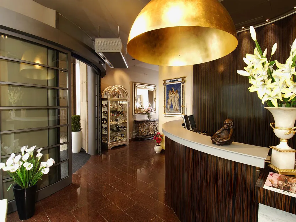 Lobby, EA Hotel Crystal Palace, Prague