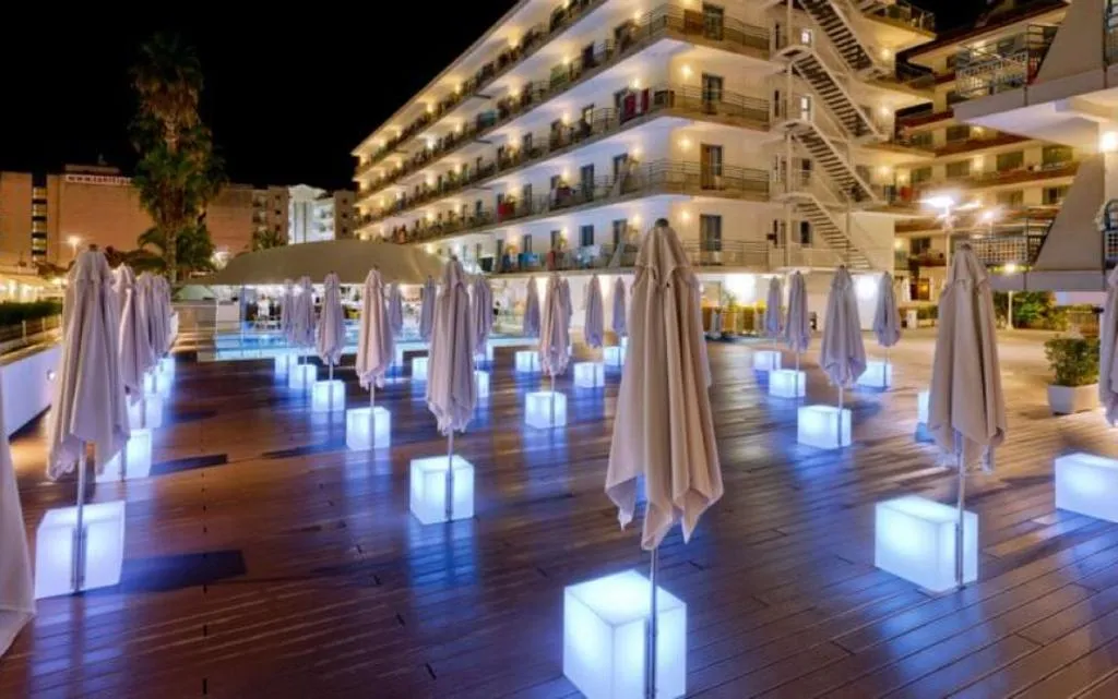 Terrace, Hotel Alhambra, Costa Brava