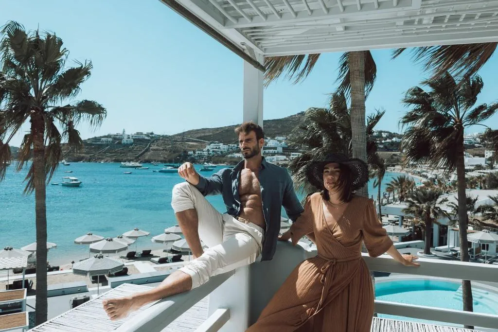 Terrace, Mykonos Blanc Hotel, Mykonos