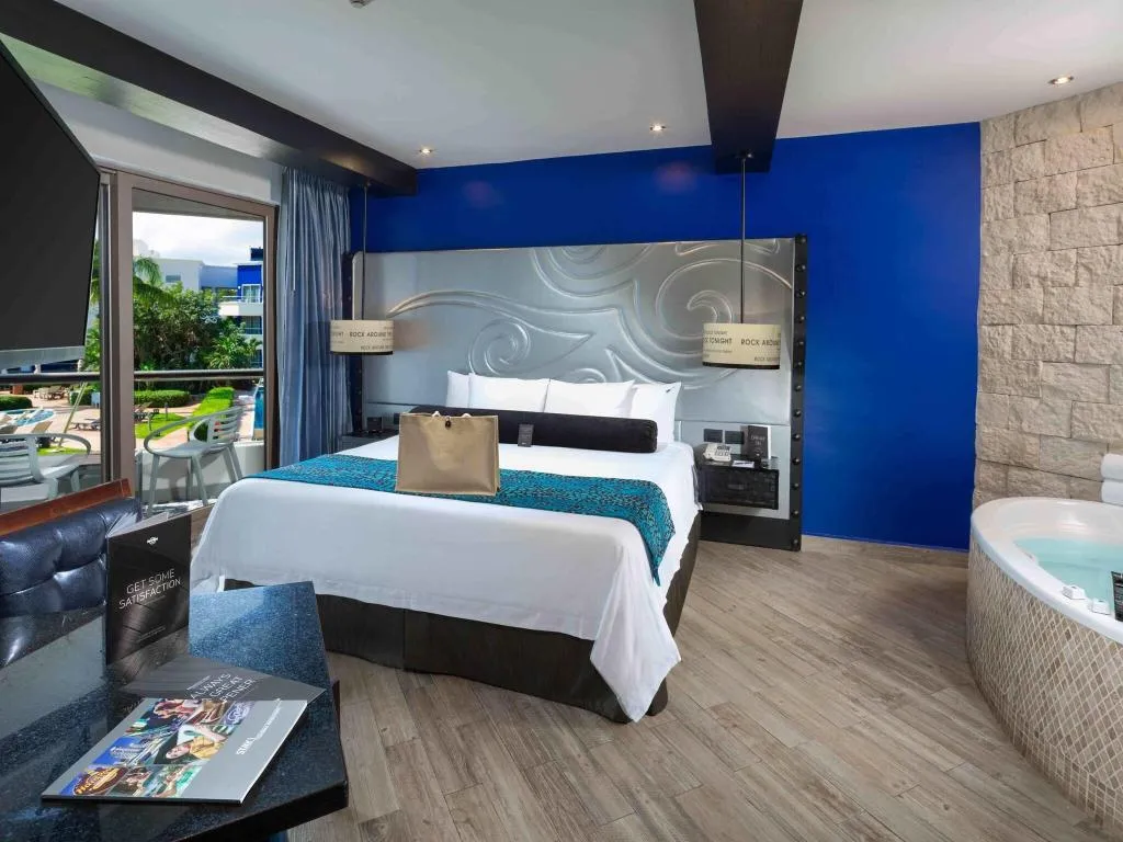 DOUBLE DELUXE Room, Hard Rock Hotel Riviera Maya Heaven Section AI, Cancun Area