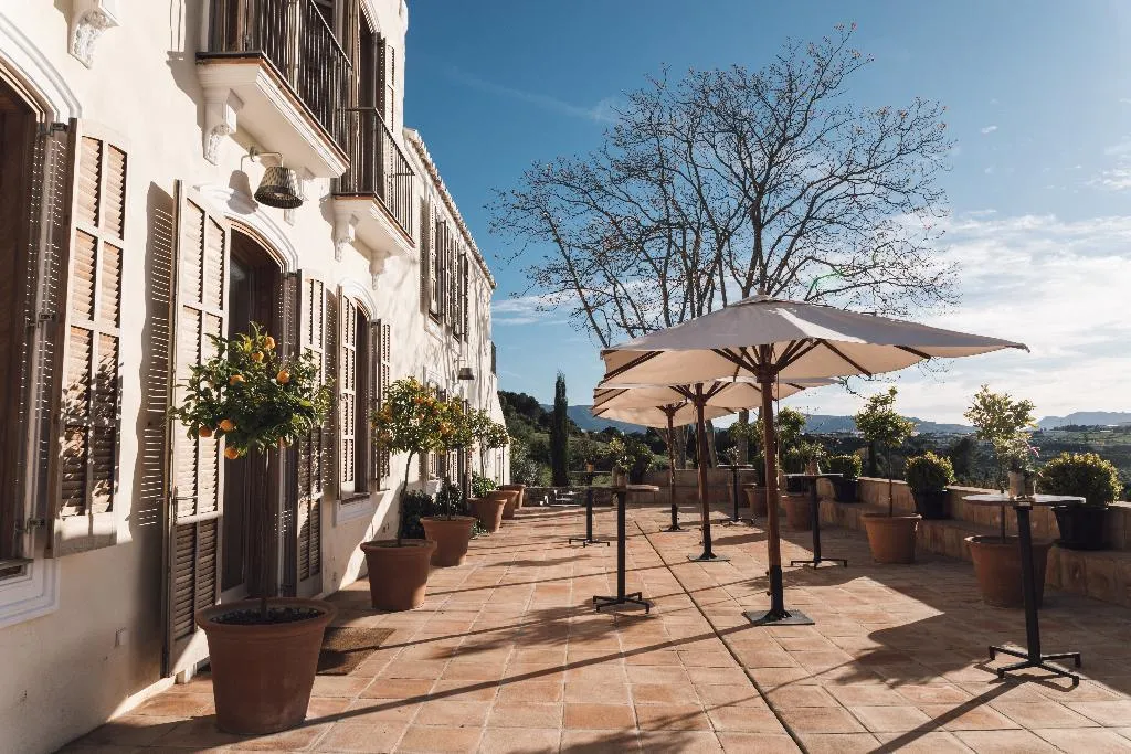 Terrace, Cortijo La Organic, Costa Del Sol