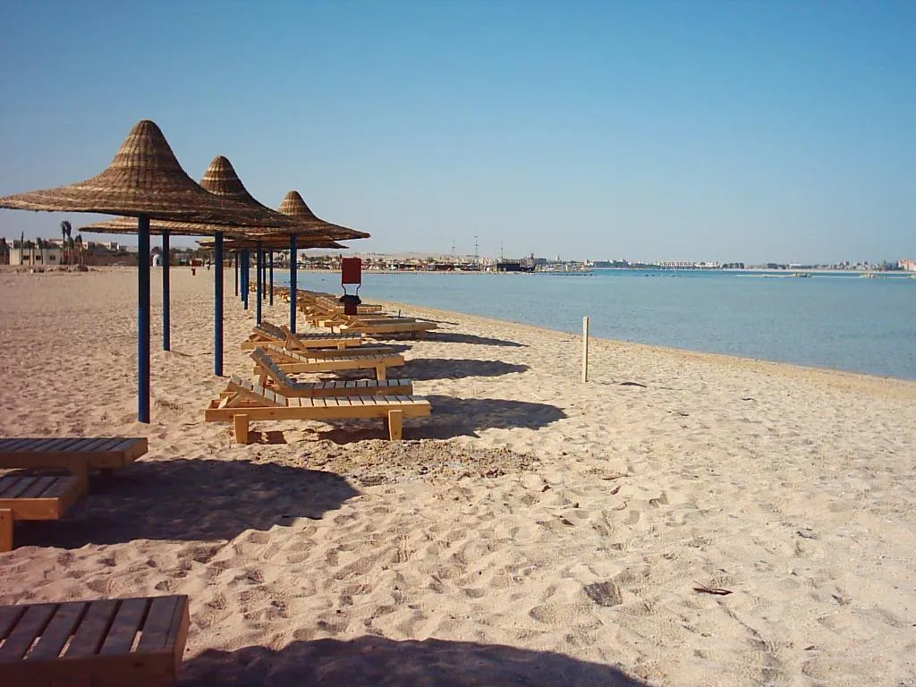 Beach, Royal Pharaoh Resort & Aqua Park, Red Sea Riviera