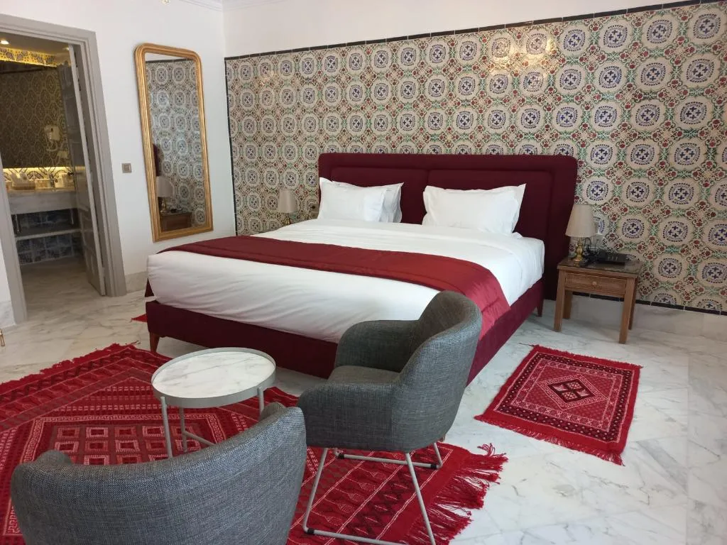 DOUBLE DELUXE POOL VIEW Room, La Menara Hotel & Spa, Tunisia