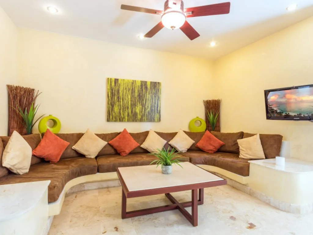 Room, Maya Villa Condo Hotel, Playa Del Carmen