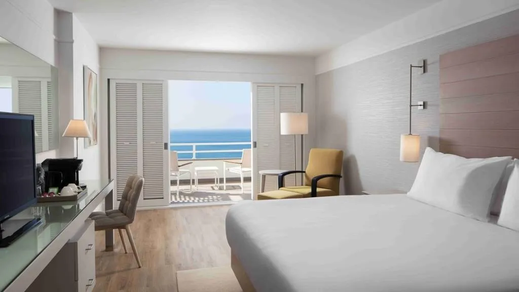 DOUBLE SINGLE USE DELUXE SEA VIEW Room, Doria Hotel Bodrum, Bodrum