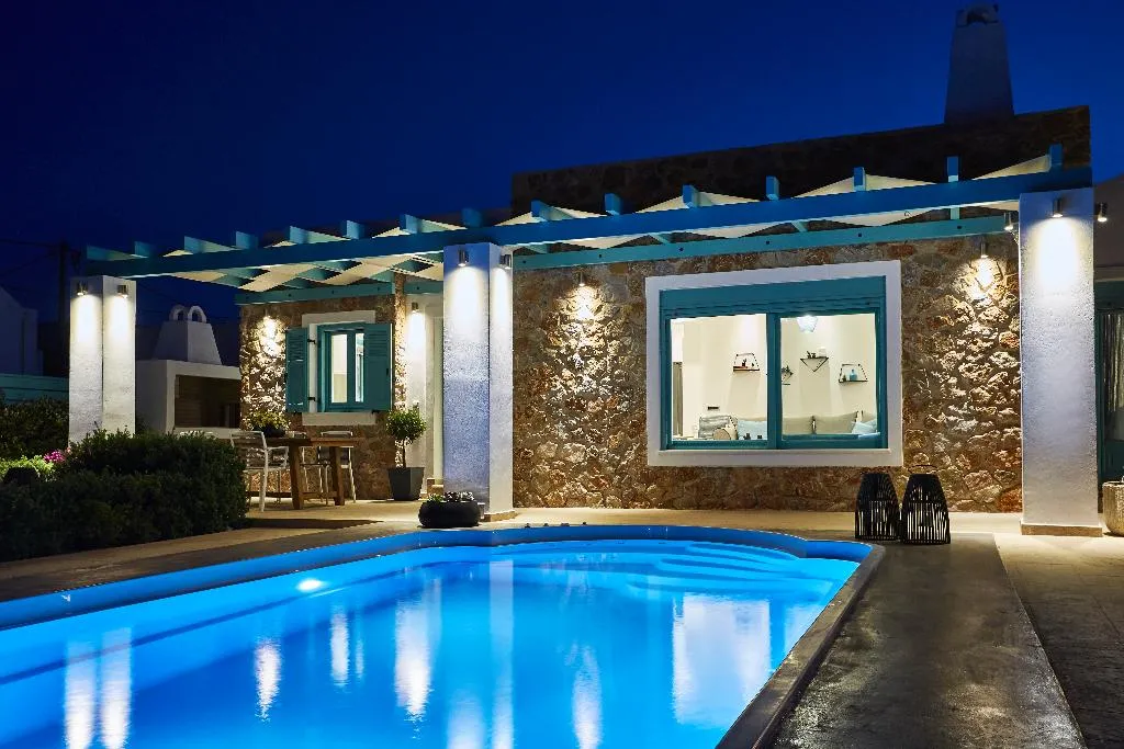 General view, Almyriki Beach Villa, Santorini