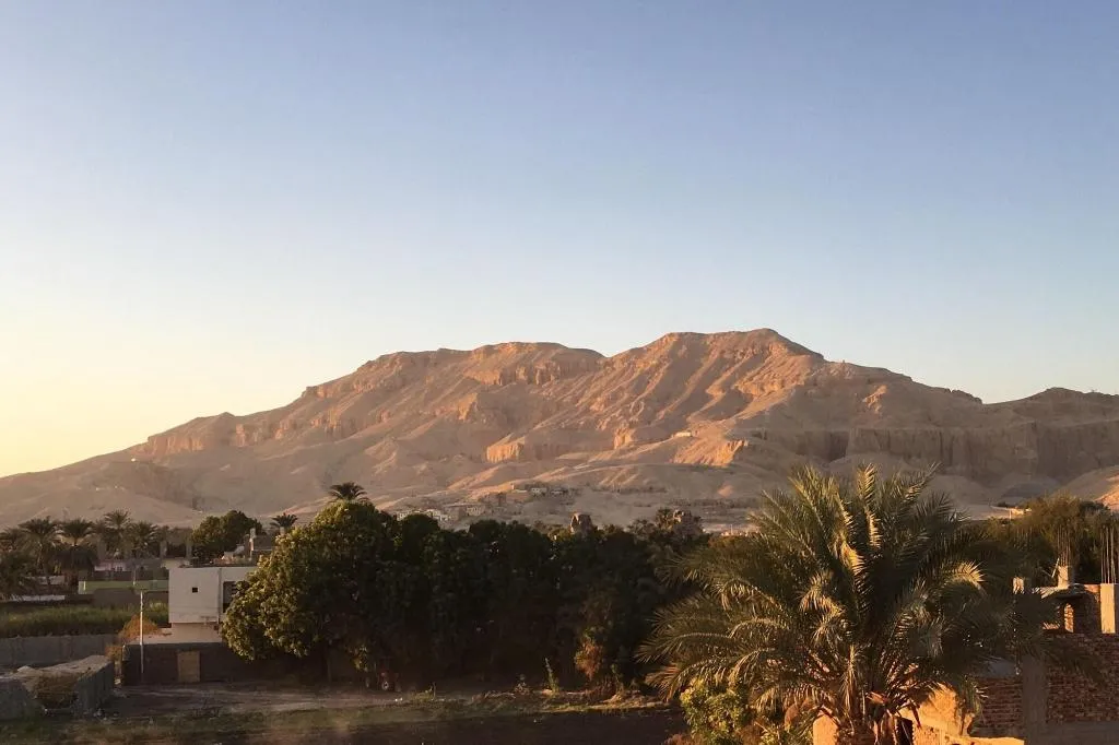 General view, New Memnon Hotel, Luxor