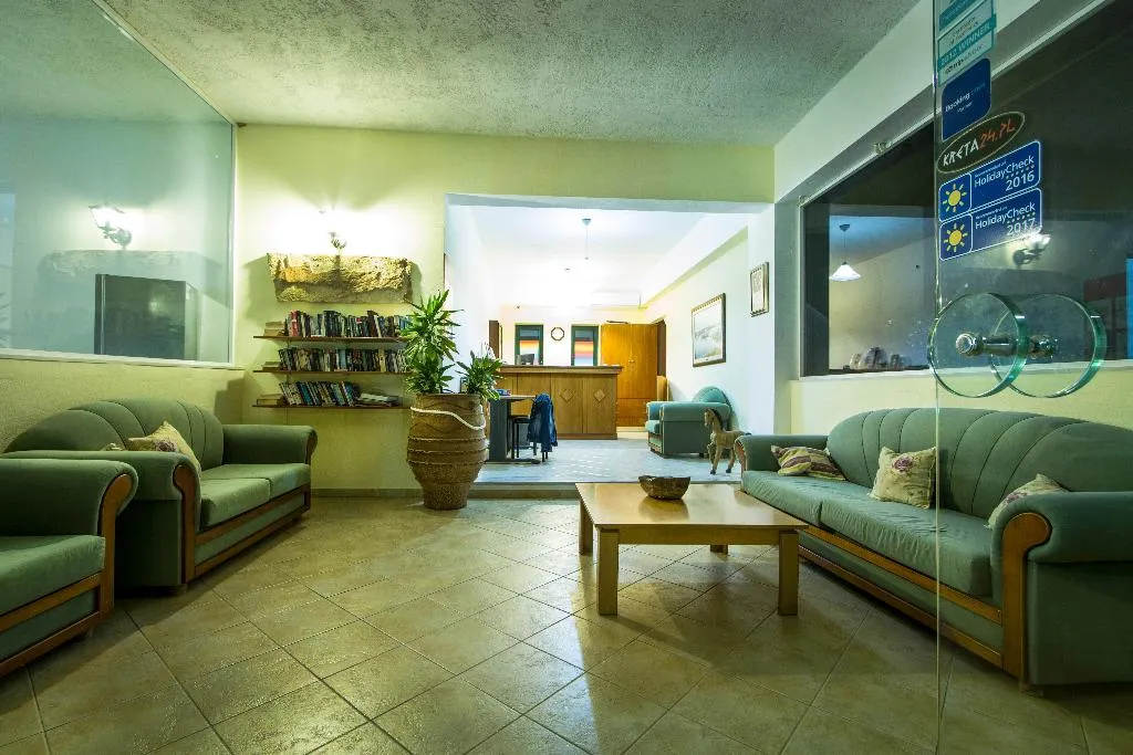 Lobby, Mediterranean Hotel and Apartments, Crete