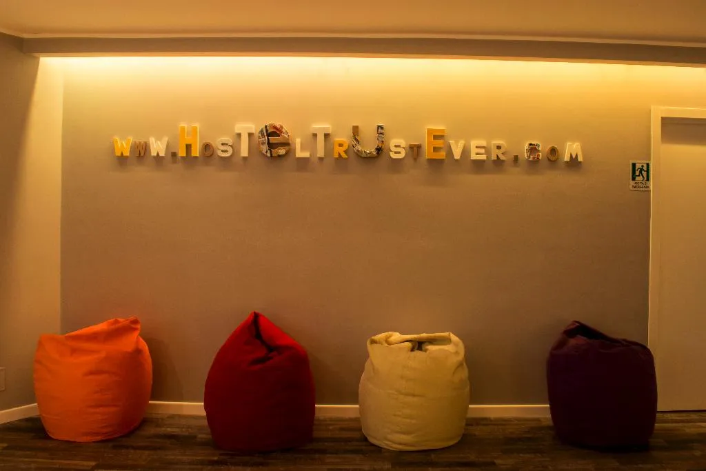 Lobby, Hostel Trastevere 1, Rome