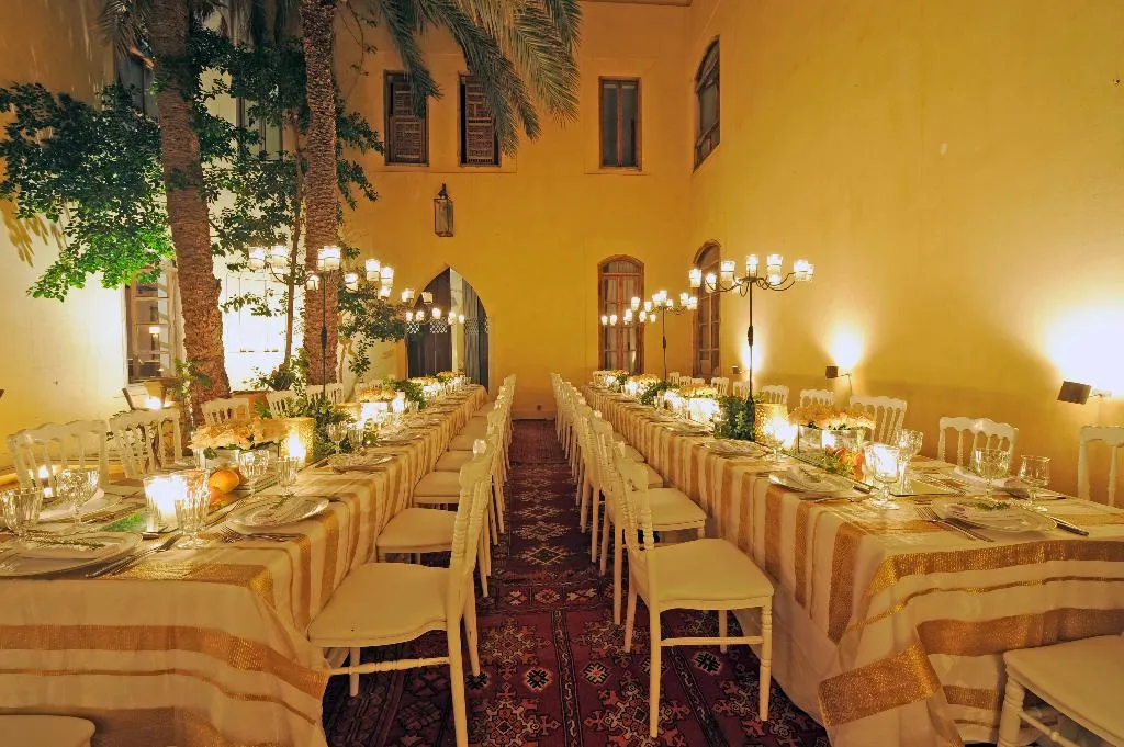 Restaurant, Jnane Tamsna, Marrakech