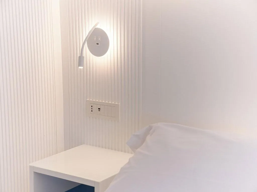 QUADRUPLE TWO DOUBLE BEDS ONE BEDROOM  Room, Hotel Cristina, Naples