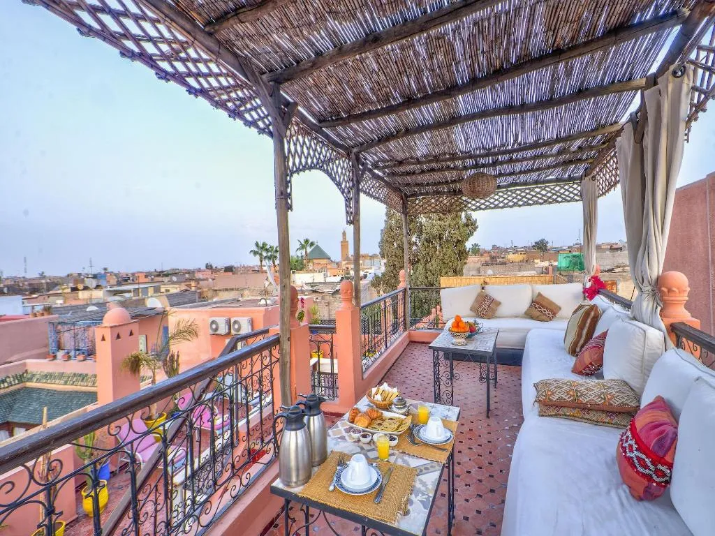 Terrace, Riad Sun Of Kech, Marrakech