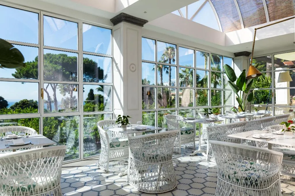 Restaurant, Grand Hotel Cocumella, Naples