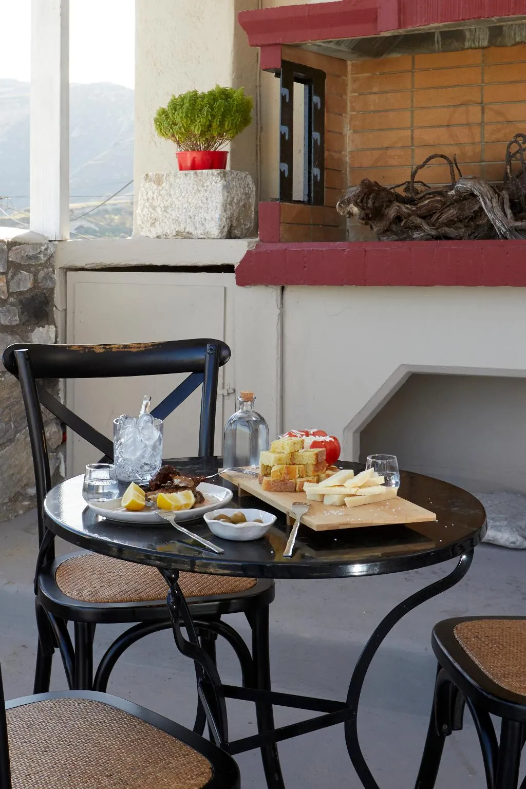 General view, Nano Suites, Santorini