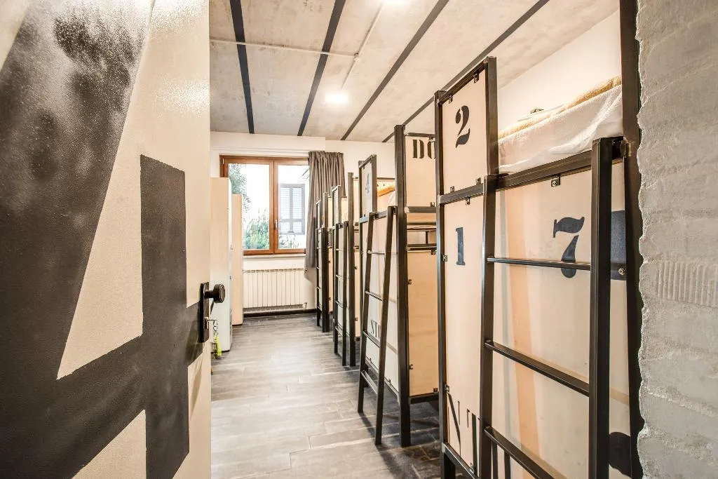 Bed in dormitory CAPACITY 8 Room, Hostel Trastevere 2, Rome