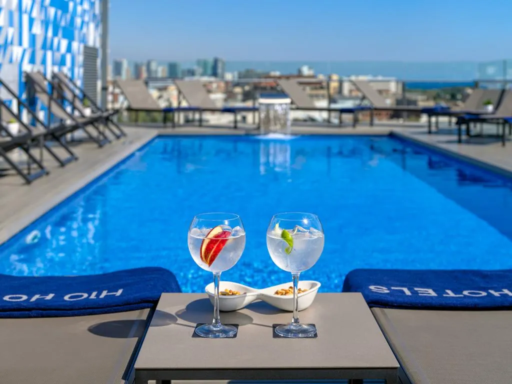 Terrace, H10 Marina Barcelona, Barcelona