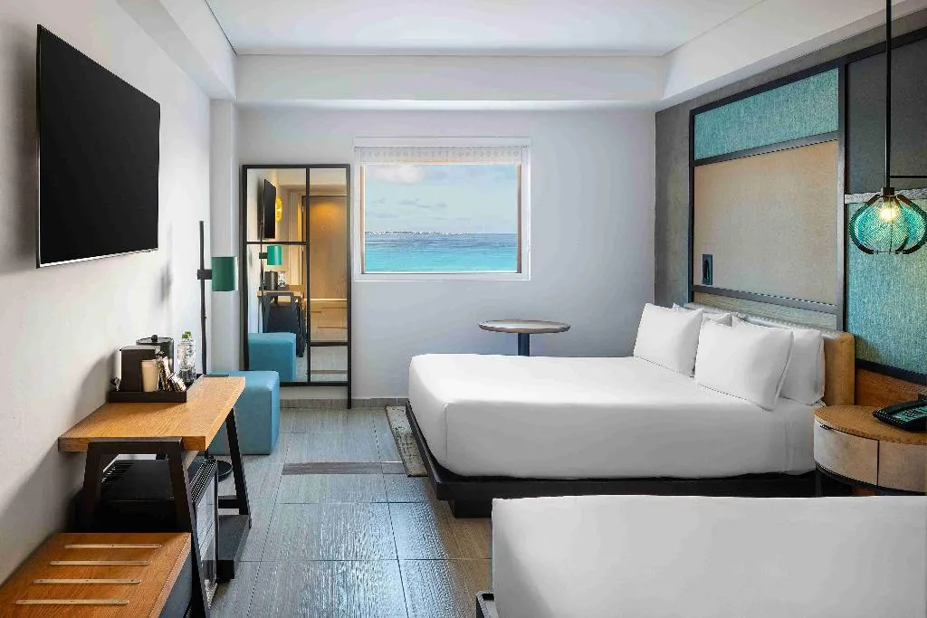 DOUBLE LAGOON VIEW Room, Aloft Cancun, Cancun Area