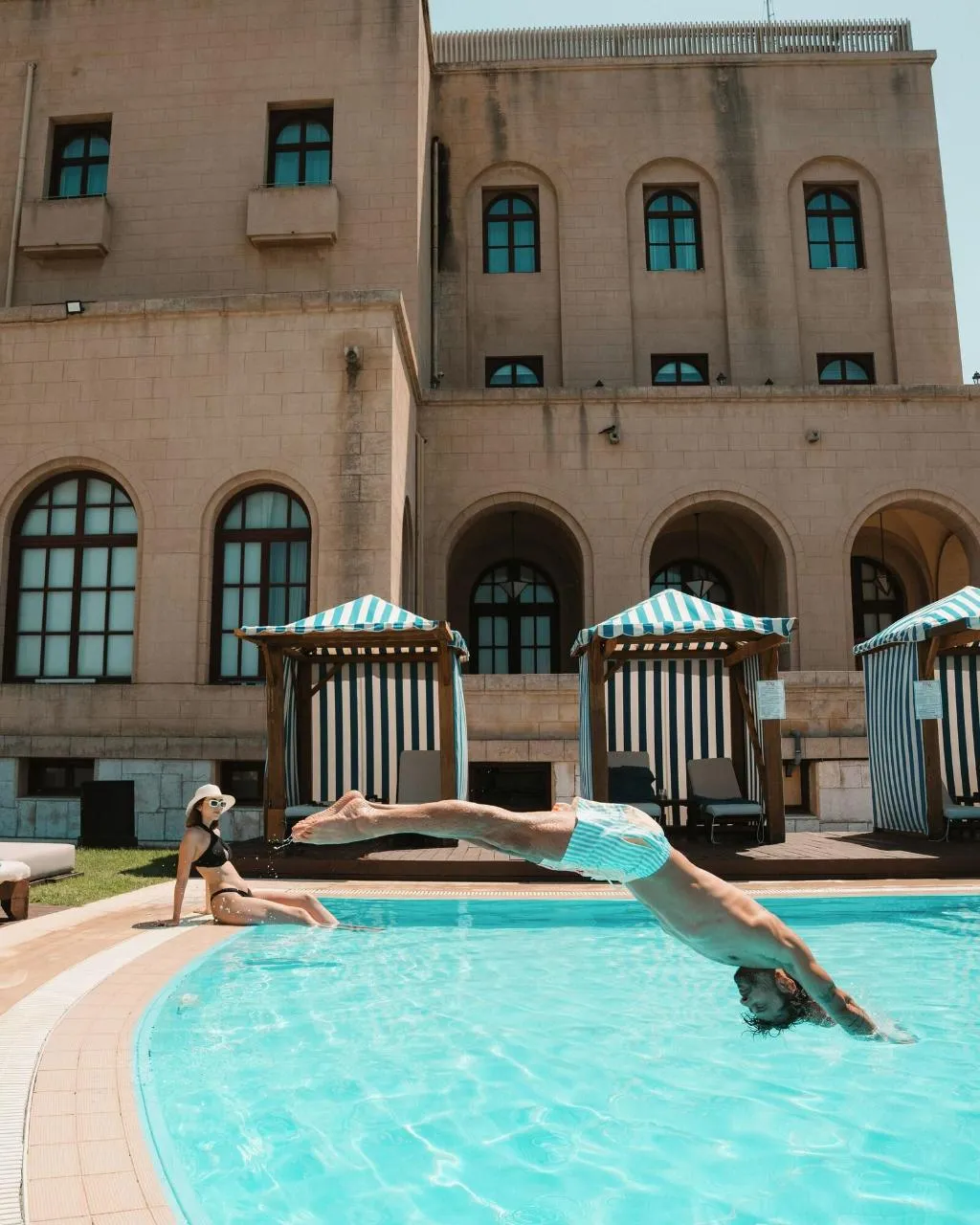 Pool, Grande Albergo Delle Rose, Rhodes