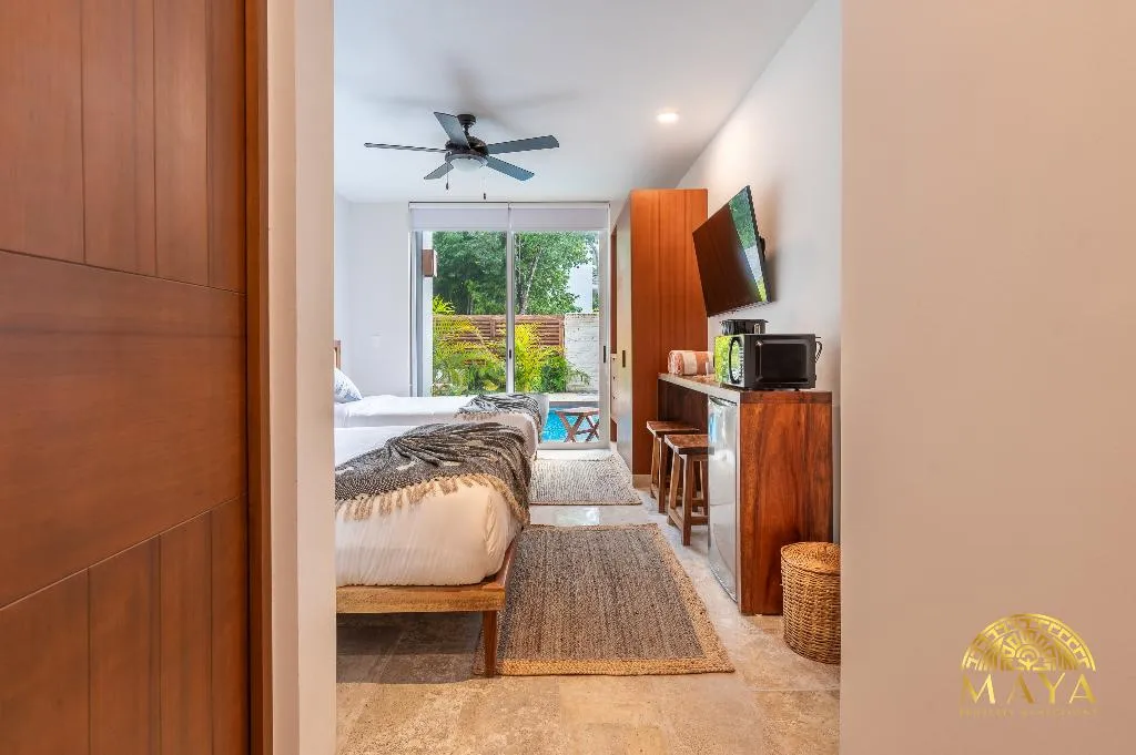 STUDIO POOL VIEW KING BED Room, Nhoa Tulum Aparthotel By Maya Pm, Cancun Area