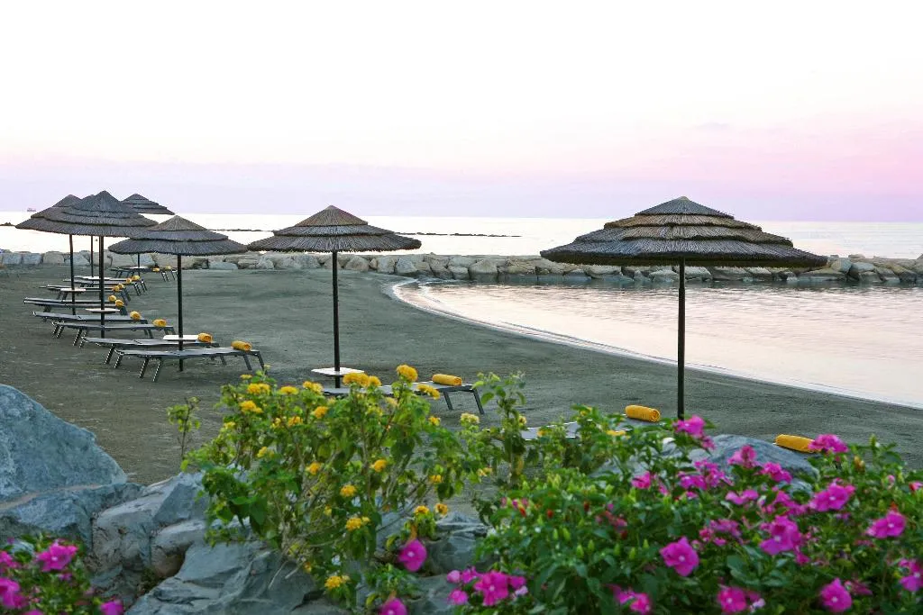 Beach, Crowne Plaza Limassol, Cyprus