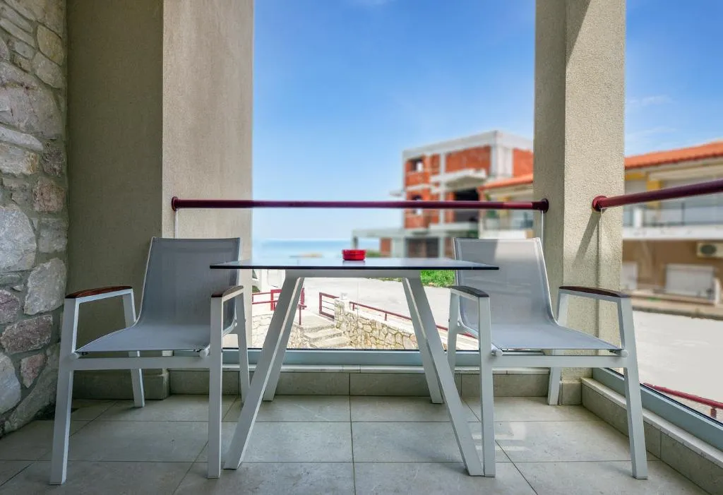 DOUBLE DELUXE SEA VIEW Room, Elpiniki Luxury Rooms, Thessaloniki