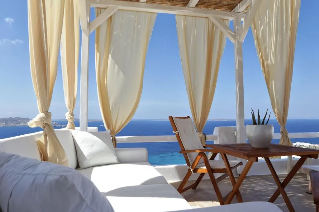 Terrace, La Maison Blanche, Mykonos
