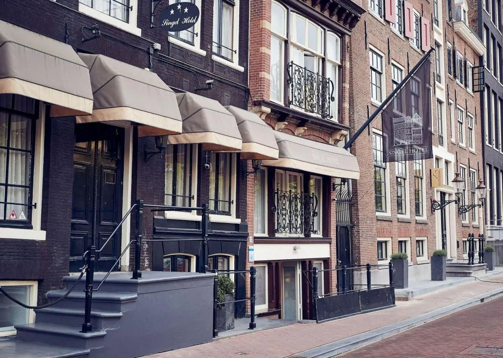 General view, Singel, Amsterdam