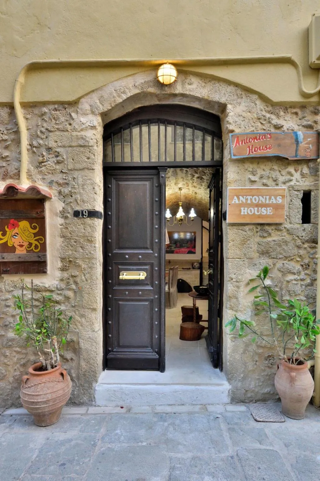 General view, Antonia's House, Crete