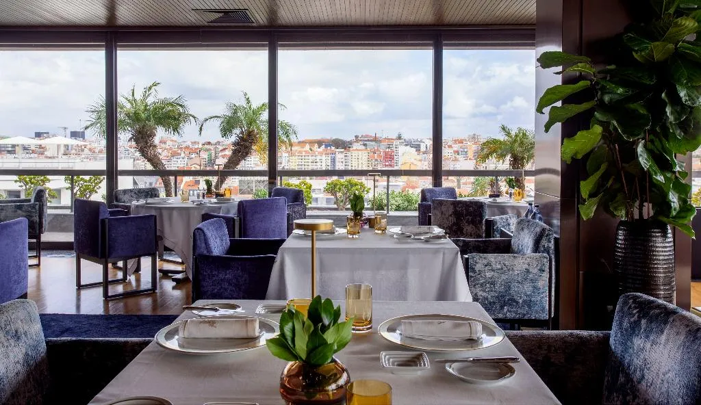 Restaurant, Altis Grand Hotel, Lisbon