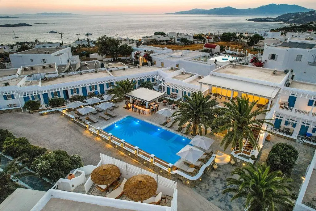 General view, Petinaros, Mykonos