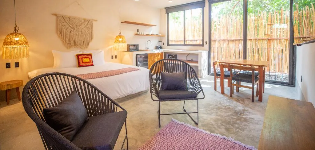 STUDIO KING SIZE BED Room, Nuee Tulum, Cancun Area