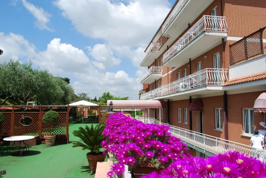 Terrace, Hotel Marini Park, Rome