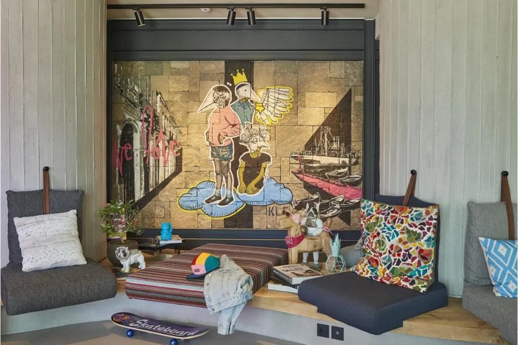 Lobby, Moxy Patra Marina, Athens