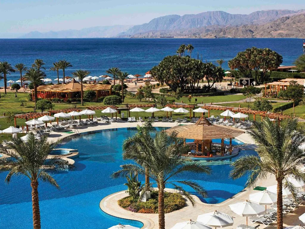 Room DELUXE SEA VIEW Room, Movenpick Resort Taba, Red Sea Riviera