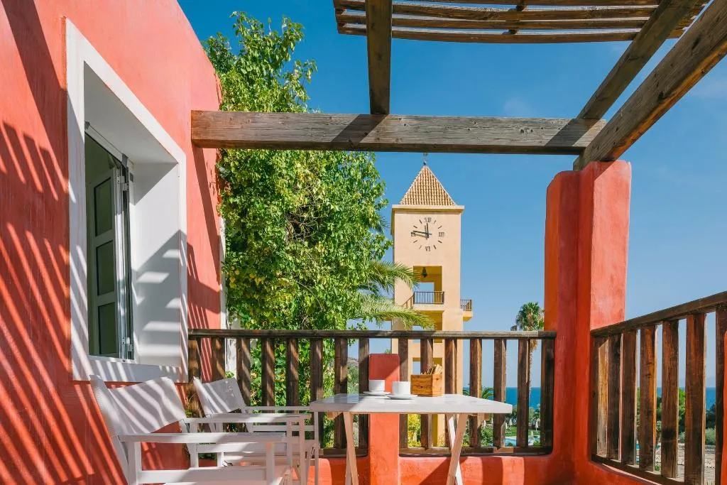 Terrace, Candia Park Village, Crete