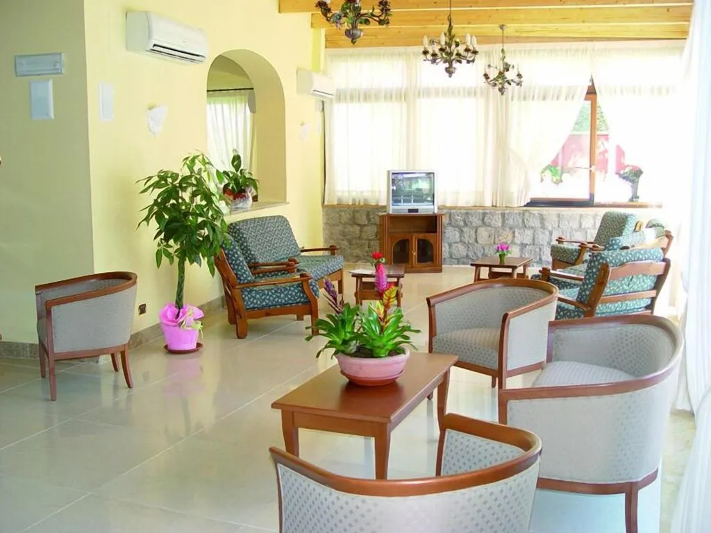 Lobby, Hotel Villa Franca, Naples