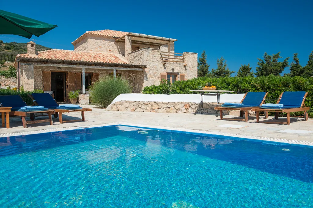 VILLA THREE BEDROOMS WITH PRIVATE POOL Room, Blue Caves Villas, Zante
