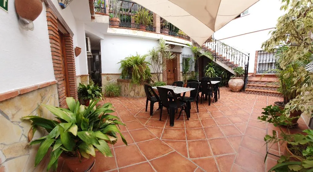 Terrace, Hostal El Nogal, Costa Del Sol