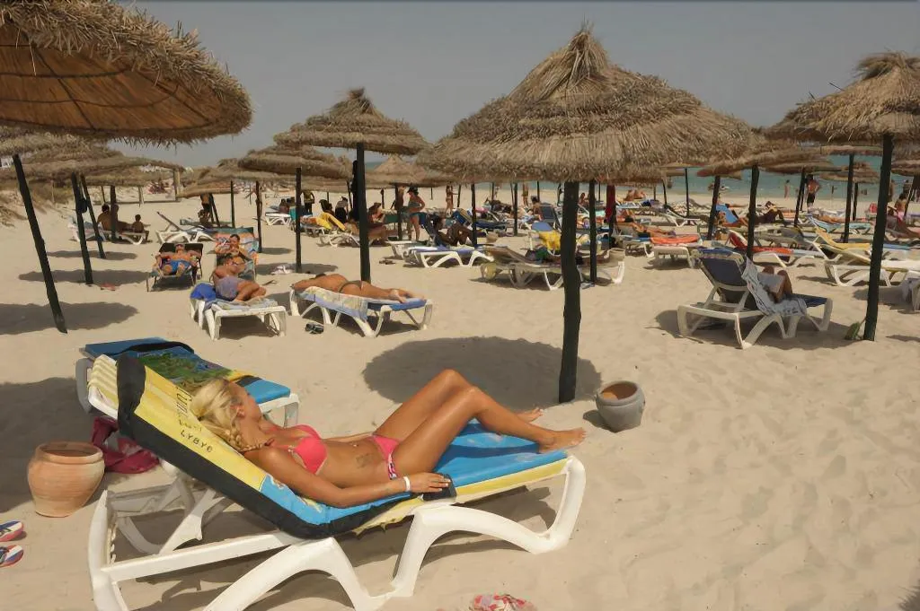 Beach, Hotel Topkapi Beach, Tunisia