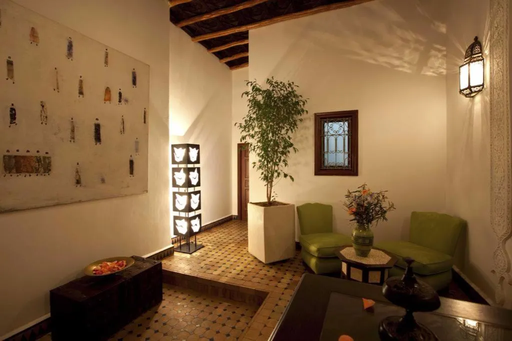 Lobby, Riad Les Bougainvillers, Marrakech