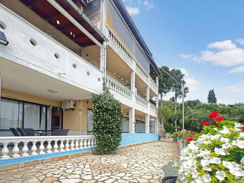 General view, Andromaches Holiday apartments, Corfu