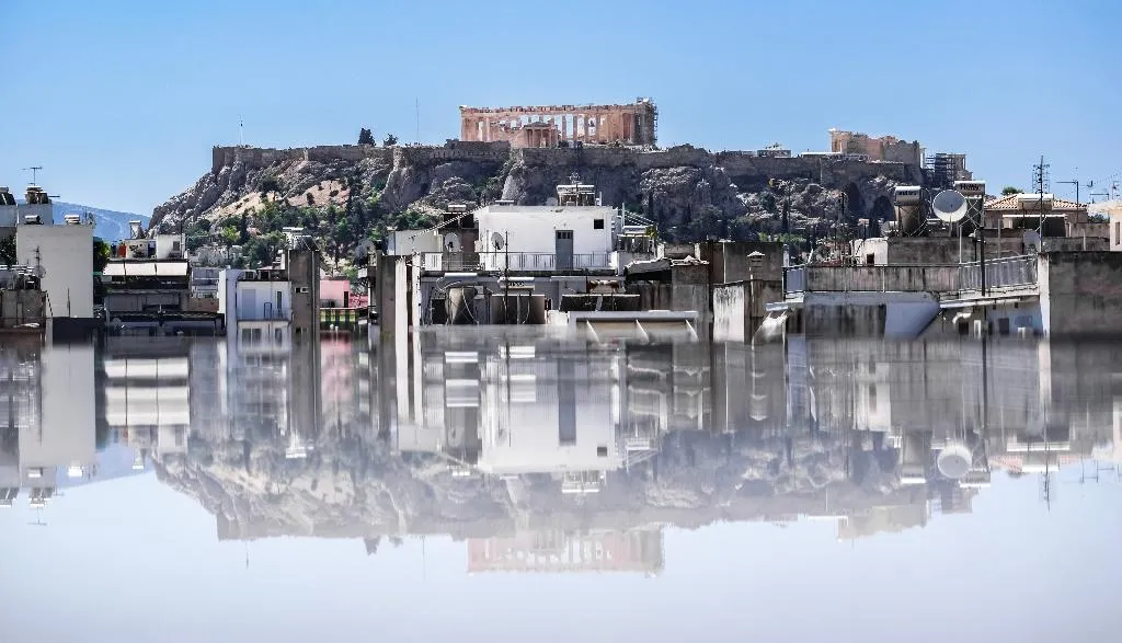 Terrace, Iasonos Suites Athens, Athens