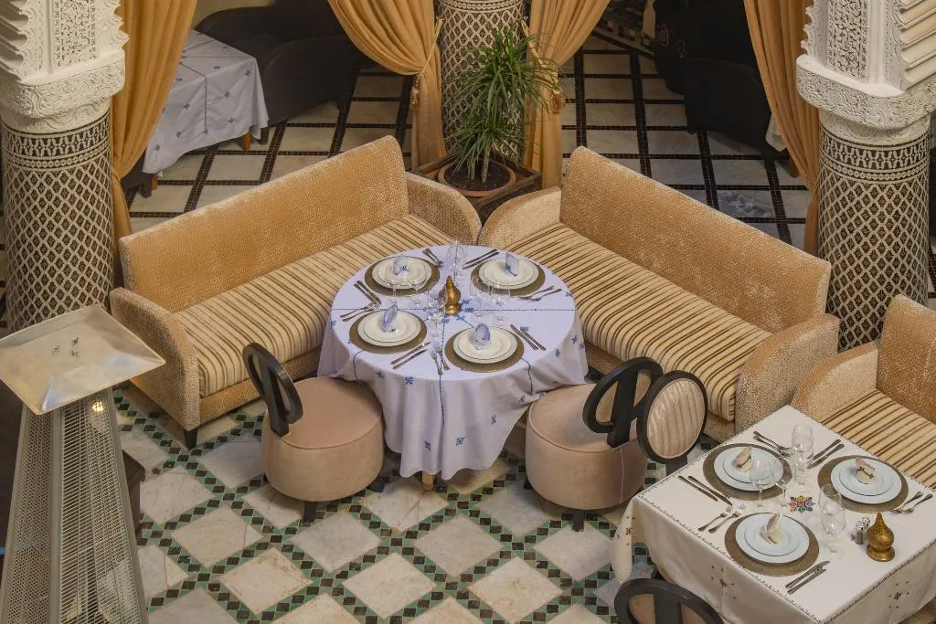 Restaurant, Palais Dar Si Aissa, Marrakech