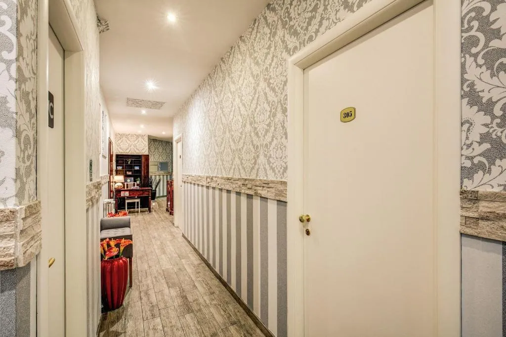 Lobby, Santamaria Inn, Rome