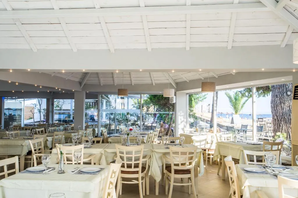 Restaurant, Coral Blue Beach Hotel Gerakini, Halkidiki