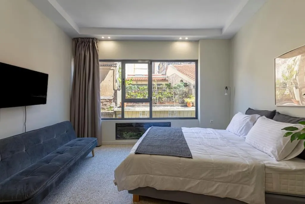 FAMILY ROOM TWO BEDROOMS Room, Athens Smart Apartments, Athens