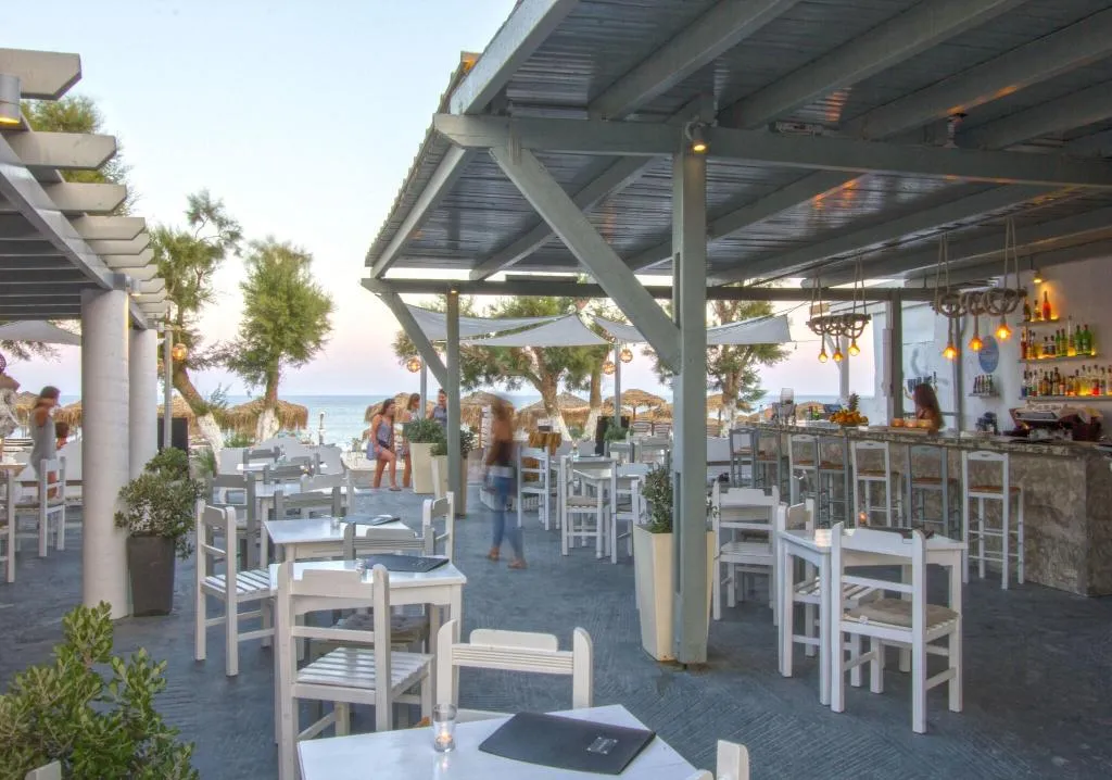 Bar, Sea View Beach Hotel, Santorini